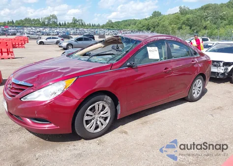 2013 Hyundai Sonata Gls из США, поврежденный, VIN 5NPEB4AC9DH580163